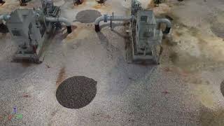 Natural Gas Compressor Station Terrestrial Scan