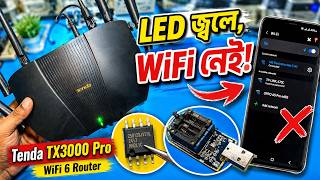 LED Lights Up, but No WiFi! What’s the Real Problem with the Tenda TX3000 Pro Router