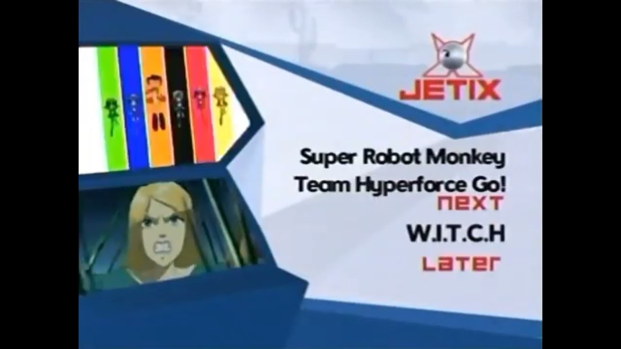 Jetix on Toon Disney Block Next Bumper (Super Robot Monkey Team