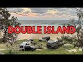 Double island beachfront camping