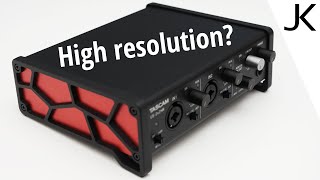 Tascam US-2x2HR USB Audio Interface Review (audio quality test)