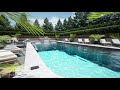 A Beautiful Summers Day Relaxing By A Luxury Swimming Pool | Relaxation and Meditation | 8Hrs