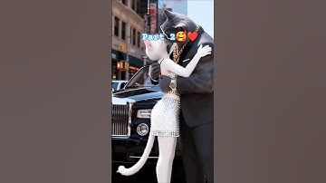 🐱cat love story 🔥✅Part 2 #shortsfeed #aivideo #catvideos #catlovers #shorts #viralvideo #ai