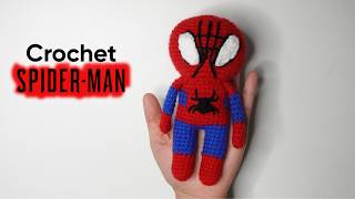 Make Your Own Spiderman Amigurumi - Step by step tutorial