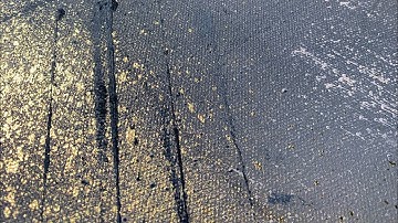 Abstract art painting process, part 1; base layer, mark making, color selection, intuitive painting