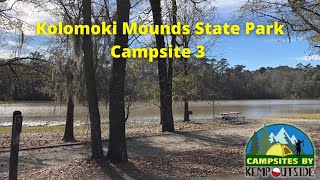 Kolomoki Mounds State Park Campsite 3 | Campsite Review for Georgia State Parks