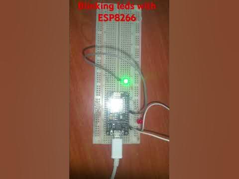 Blinking leds with ESP8266, Arduino videos - YouTube