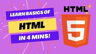Mastering Html Basics Learn Html With Elements Tutorial In 4 Mins