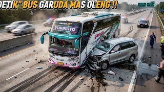 Game Busid Simulator. Detik ' Bus Garuda Mas Oleng Di Jalan Tol Merak!! 
