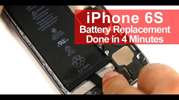 iPhone 6S Battery Replacement in 4 minutes (Easy Method)-#Tectipslady |#RepairsUniverse