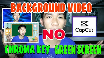 PANO BAGUHIN ANG BACKGROUND VIDEO (REMOVE BACKGROUND- CAPCUT APP) NO GREEN SCREEN/CHROMA KEY