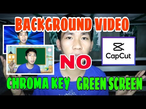 PANO BAGUHIN ANG BACKGROUND VIDEO (REMOVE BACKGROUND- CAPCUT APP) NO GREEN SCREEN/CHROMA KEY