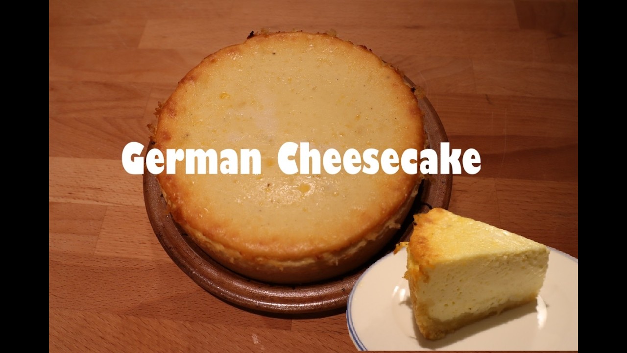 A German Cheesecake - Cheesecake Series 1 #baking #cheesecake