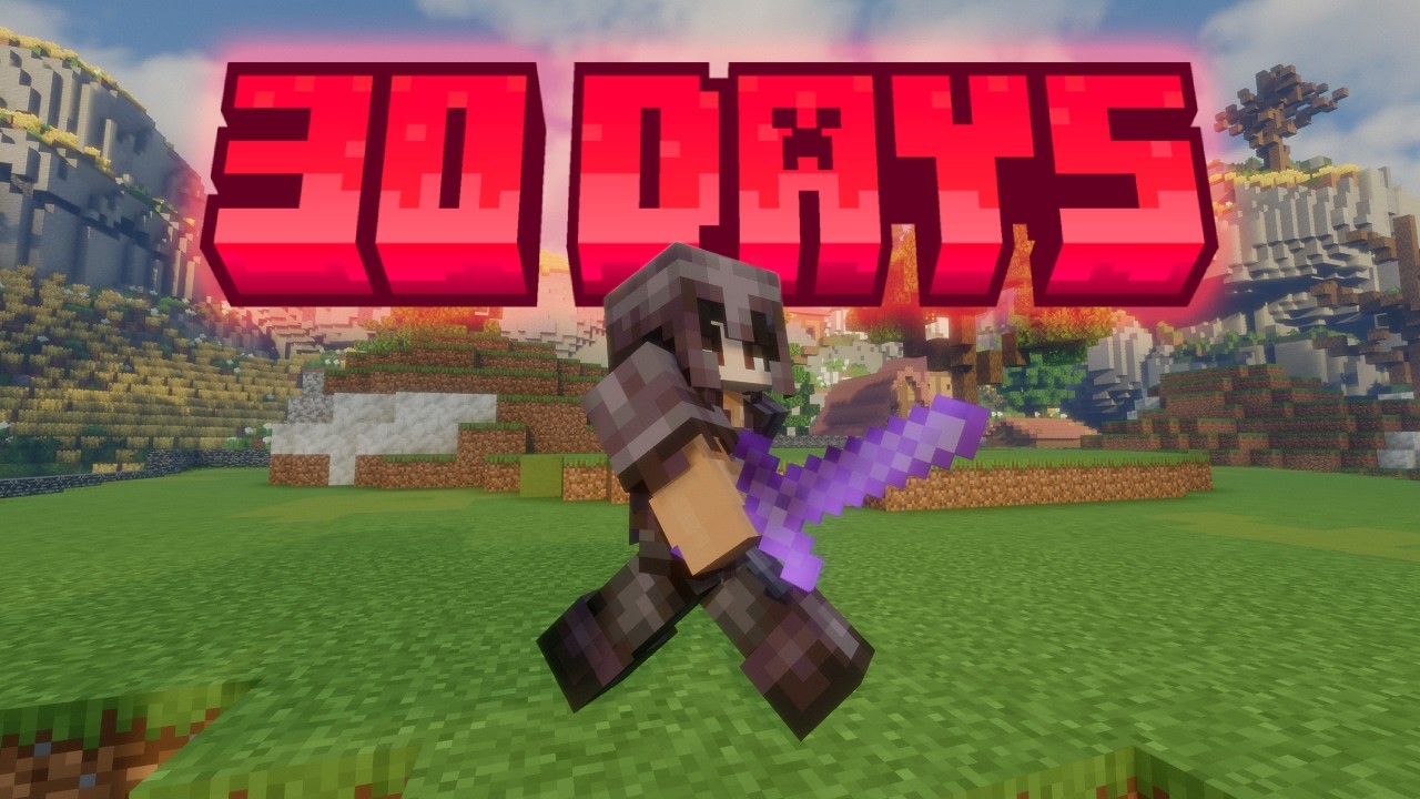 I Taught My Friend MC PVP for 30 Days