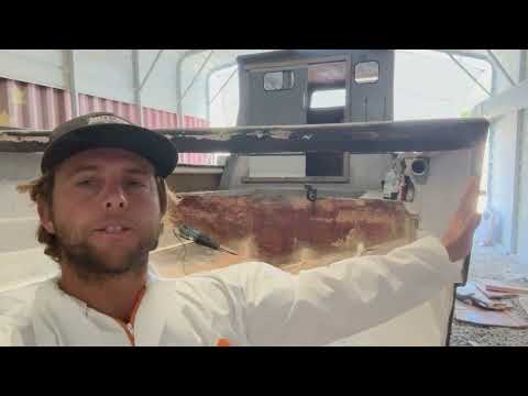26 Anderson Re-power : Removing the Transom and Stringers!