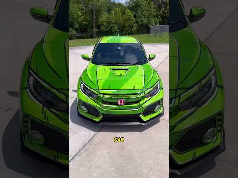 Peinture De Dessin Animé De Voiture La Deuxième Dimension Brille Dans La Réalité Shorts