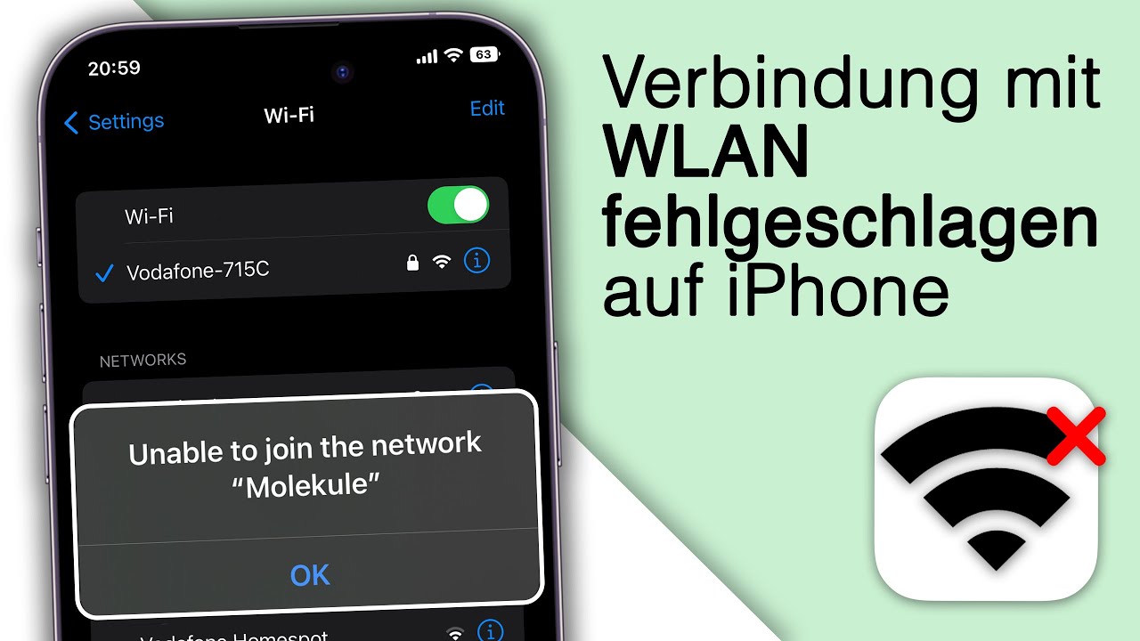 iPhone WLAN Probleme? Das kannst du tun! [2024] - YouTube