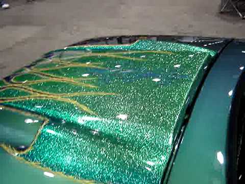 boat flake metallic pearl paint ford ranger - YouTube