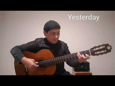 " Yesterday " ( solo guitar arrangement by Bernardo Soler ) #yesterday #bernardosoler #sologuitar