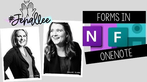 Forms in OneNote