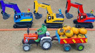 DIY Mini Tractor &amp; Road Roller Making a Concrete Road | Construction Science Project @topminigear #1