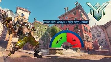 GM Junkrat Tries 6v6 With Hater!!! | Overwatch 2