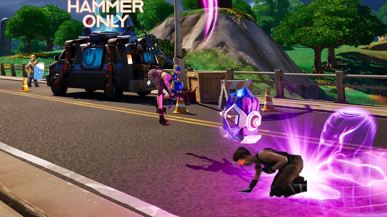 HAMMER BOI Fortnite Hammer Only Challenge YouTube