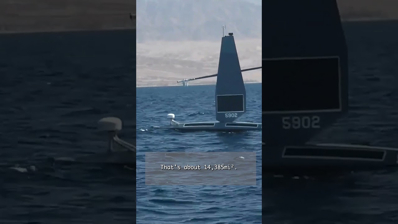 The Navy's secret SAIL-POWERED spy drones?