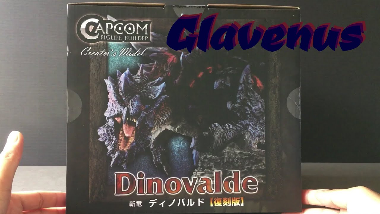 Capcom Figure Builder Creator's Model Glavenus unboxing / CFB
