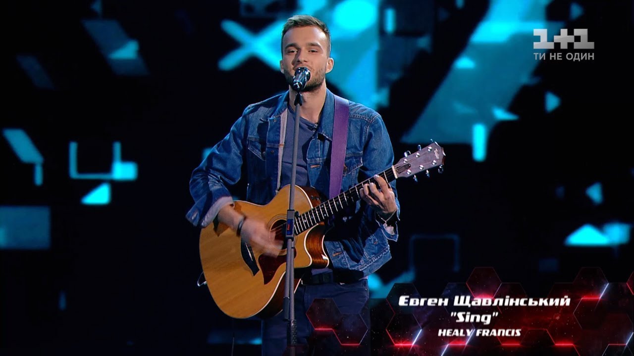 邦楽 GRUNION Voice Eugene Shchavlinskyi 'Sing' – Blind Audition – The Voice of