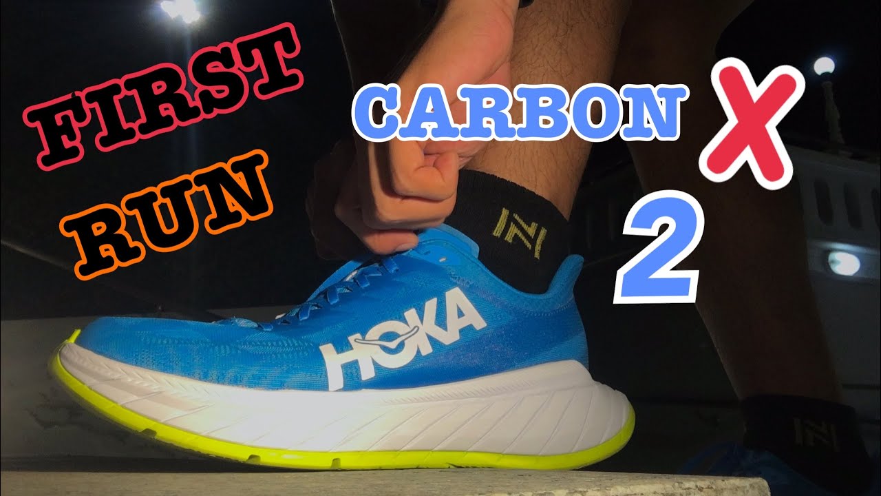 Review(รีวิว)# HOKA CARBON X 2 # FIRST RUN/ By LONG RUn