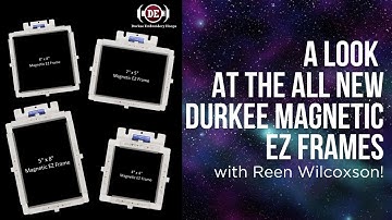 Revolutionize Your Embroidery Game! 🚀 Unveiling Durkee Magnetic EZ Frames🧵✨