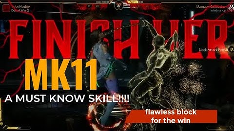 MK11 KOMBAT LEAGUE - THE MOST CLUTCH FLAWLESS BLOCK YOU WILL SEE TODAY