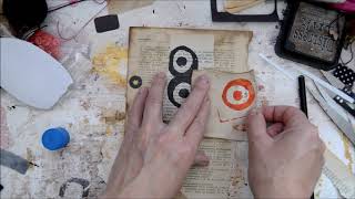 Tutorial- Making A Page For Junk Journal - I Know