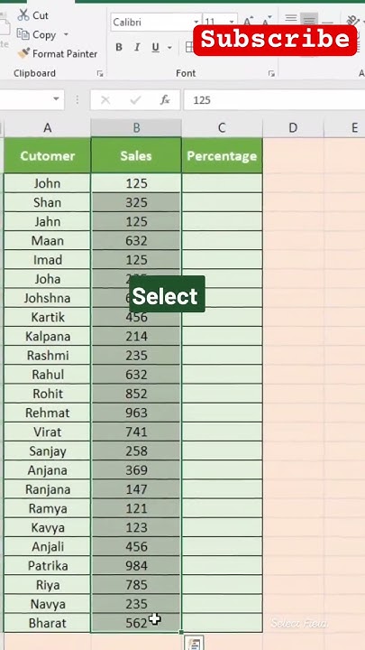 how-to-percentage-in-excel-excel-learning-technoreddy-youtube