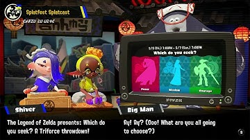 The Legend of Zelda Splatfest has been Announced! (Power VS Wisdom VS Courage)