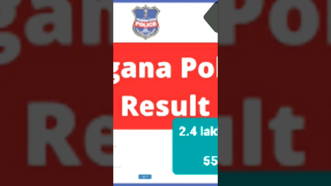 ts police si results | go.46 ||