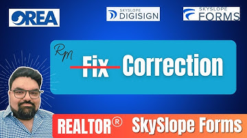 SkySlope Training - Make corrections to the filled FORM