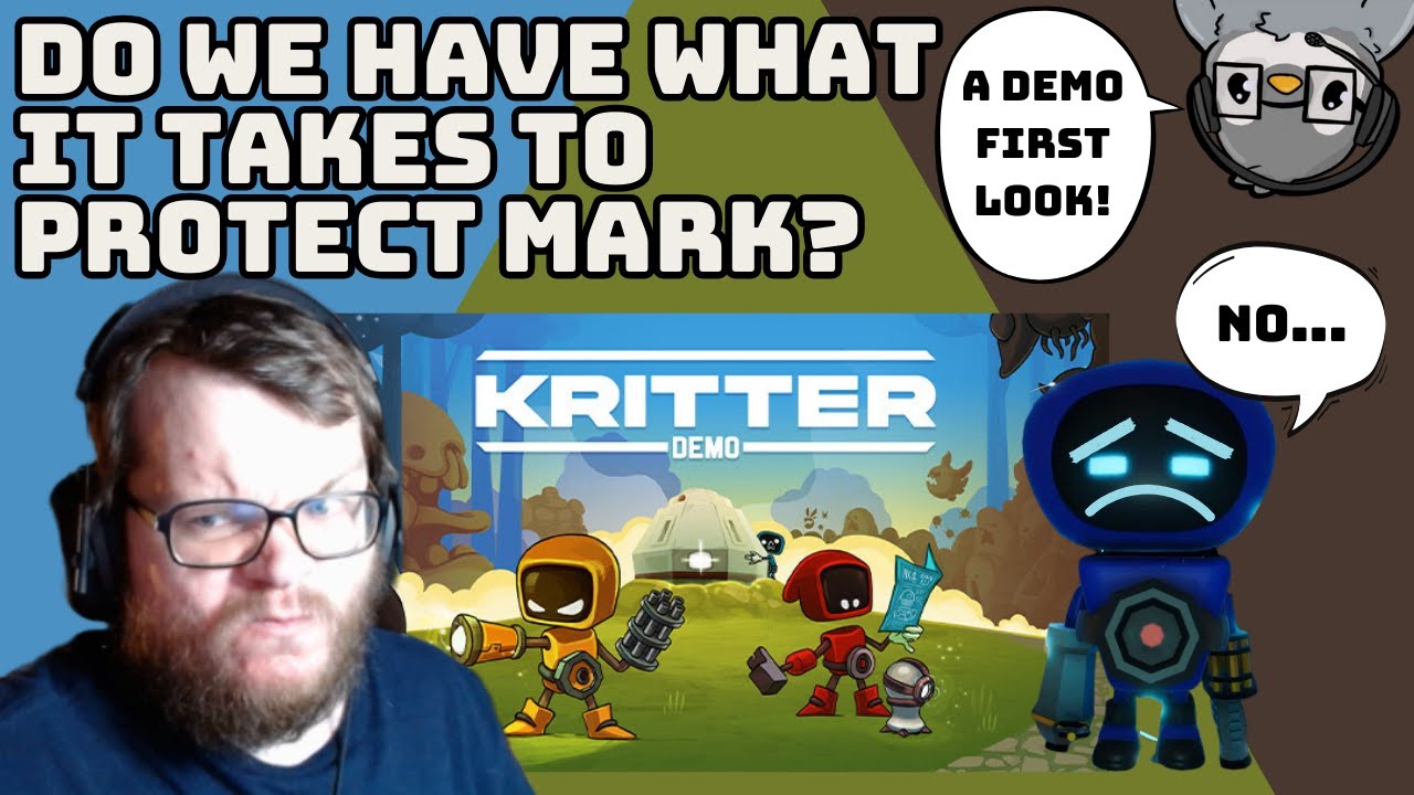 Kriter Machine Must Protect MARK! | First Look At Kritter Demo - YouTube