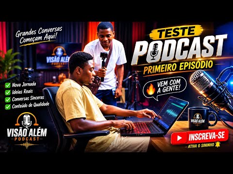 EXPERIMENTAMOS FAZER UM PODCAST HOJE. #motivational #reflexão