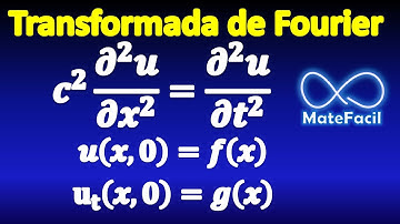 EDP de onda, transformada de Fourier, Parte 1