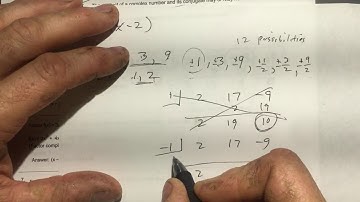 COLLEGE ALGEBRA: ZEROS OF POLYNOMIAL FUNCTIONS (SECTION 3.3)