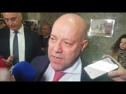 Il ministro della Giustizia Carlo Nordio a Bari. Il procuratore Rossi: «Ha dato risposte concrete»