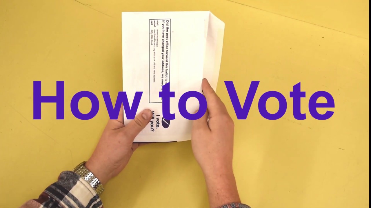 How to Vote by Mail - YouTube