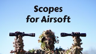 Best SCOPES for AIRSOFT  | Review/Comparison &amp; Tutorial.