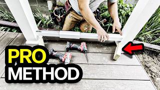 How To Install TimberTech Classic Composite Series Railing (The Easy Way)