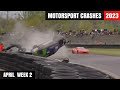 Motorsport Crashes 2023 April Week 2