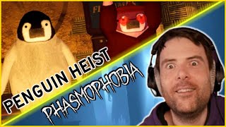 Penguin Heist & Phasmophobia ft. Antoine Daniel, Mynthos, Horty, AngleDroit & 123Lunatic ! (Best-of)