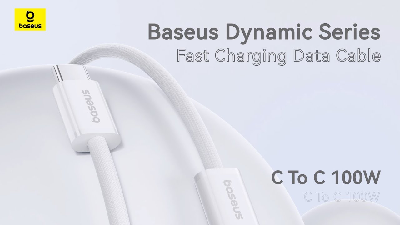 Baseus 2meter 100w Titanium Alloy Type-C to Type-C Fast Charging Cable