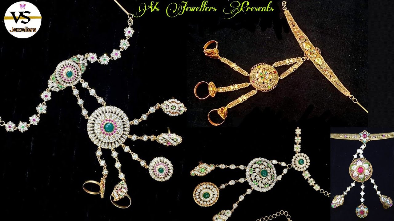 rajputi hathphool designs in gold | राजपूती हथफूल डिजाइन | hathphool design | hathphool designs gold